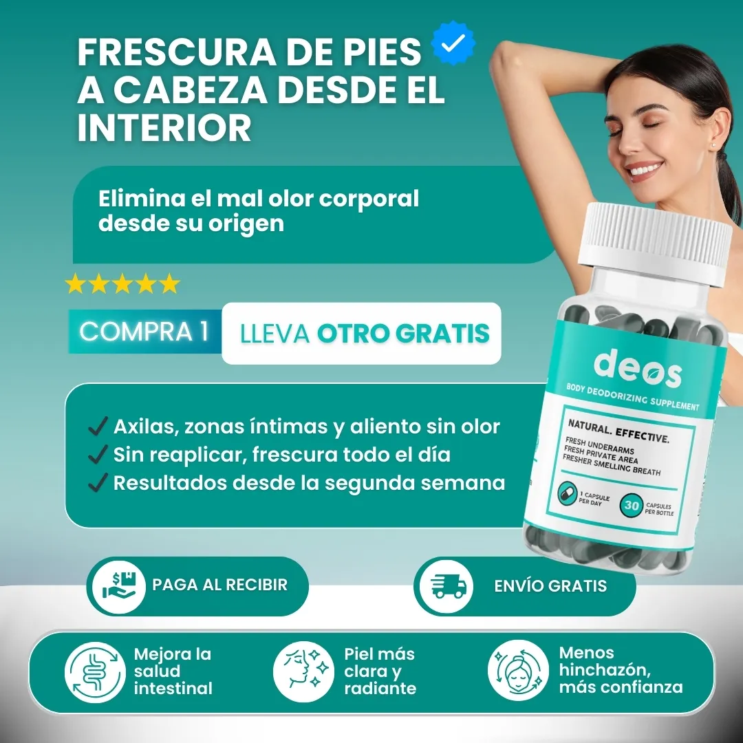 Frescura de pies a cabeza desde el interior — DEOS